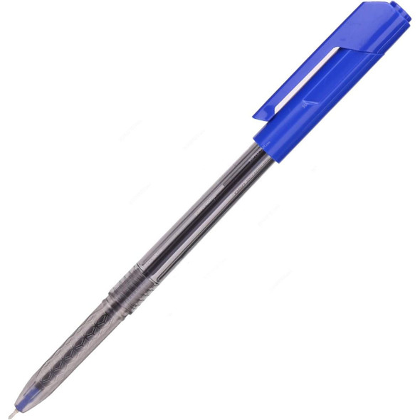 Deli Ball Point Pen With Low Viscosity Ink, EQ01030, 0.7MM, Blue, 50 Pcs/Pack