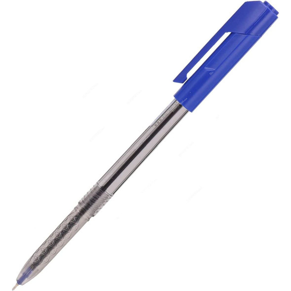 Deli Ball Point Pen With Low Viscosity Ink, EQ00930, 0.7MM, Blue, 12 Pcs/Pack