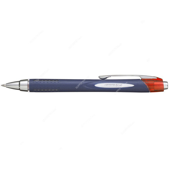 Uni-Ball Retractable Ball Point Pen, SXN217-RD, Jetstream, 0.7MM Tip, Red, 12 Pcs/Pack