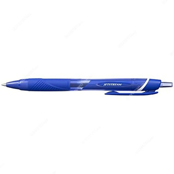 Uni-Ball Colours Retractable Ball Point Pen, SXN150C-BE, Jetstream, 1.0MM Tip, Blue, 12 Pcs/Pack