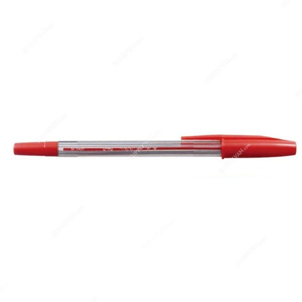 Uni-Ball Medium Ball Point Pen, SASM-RD, 1.0MM Tip, Red, 12 Pcs/Pack
