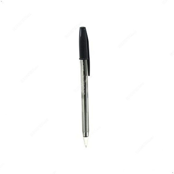 Uni-Ball Medium Ball Point Pen, SASM-BK, 1.0MM Tip, Black, 12 Pcs/Pack