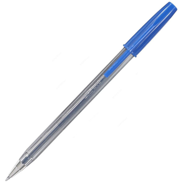 Uni-Ball Fine Ball Point Pen, SAS-BE, 0.7MM Tip, Blue, 12 Pcs/Pack