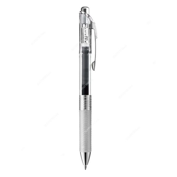 Pentel Energel Infree Gel Roller Pen, PE-BLN75TL-AH, 0.5MM Tip, Black, 2 Pcs/Pack