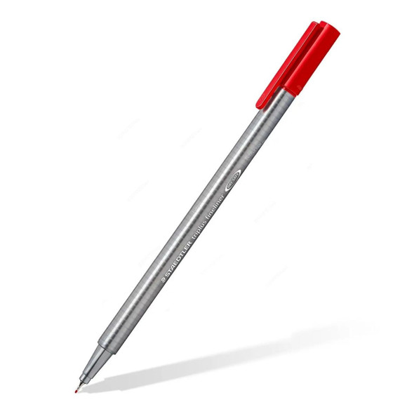Staedtler Fineliner Pen Set, ST-334-C15, Triplus, 0.3MM Tip, Assorted Colors, 15 Pcs/Set