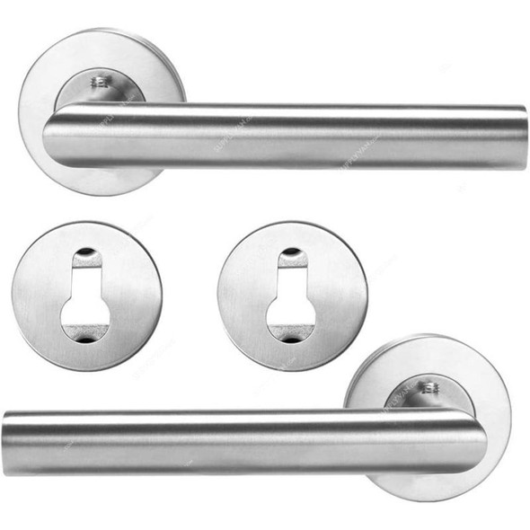 Robustline Door Handle, Stainless Steel, 13.5CM Length x 7CM Depth, 2 Pcs/Pack