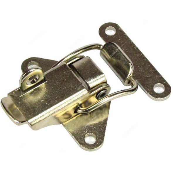Robustline Attache Clip With Locking Hook, 52MM, Satin Nickel Plated