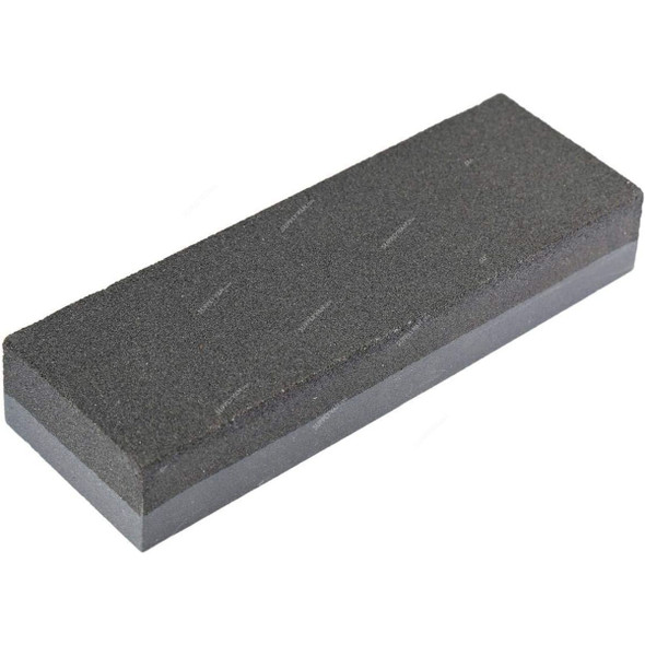 Como Dual Grit Sharpening Stone, 8 Inch Length, Grey