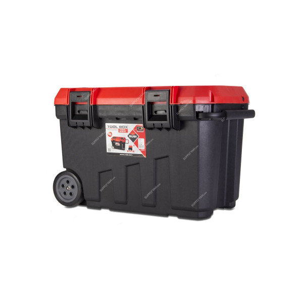 Rubi Professional Tool Chest, 75965, 89 Ltrs, Red/Black