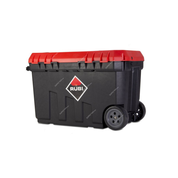 Rubi Professional Tool Chest, 75965, 89 Ltrs, Red/Black