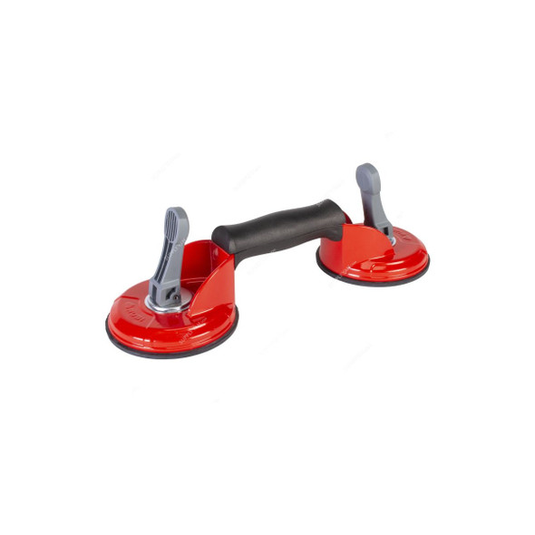 Rubi Double Suction Cup For Rough Surfaces, 66952, 120MM Dia, 55 Kg