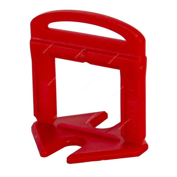 Rubi Delta Levelling System Clip, 2867, Polypropylene, 3MM Joint Width, 5-15MM Joint Thk, 200 Pcs/Pack