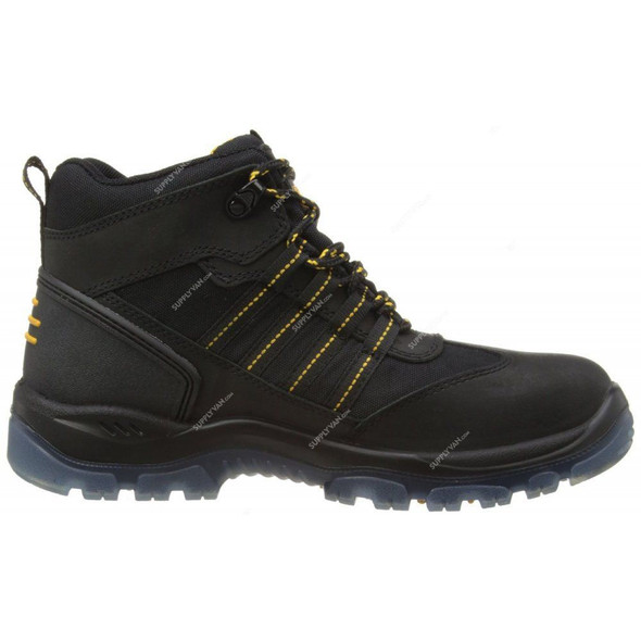 Dewalt Nickel Waterproof Safety Hiker Boots, 50093-132-43, Steel Toe, Size43, Black