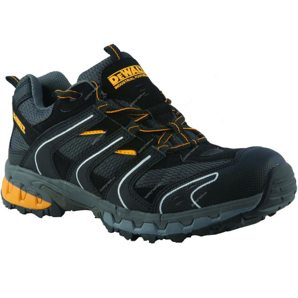 Dewalt Cutter Low Cut Trainer Work Boots, 50086-126-46, Steel Toe, Size46, Black