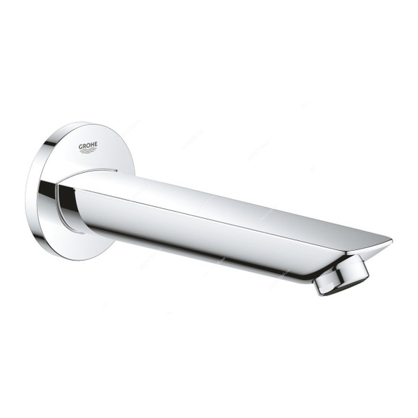 Grohe Wall Mounted Bath Spout, 13255001, Baucosmopolitan, Metal, 171MM Length, Starlight Chrome Finish