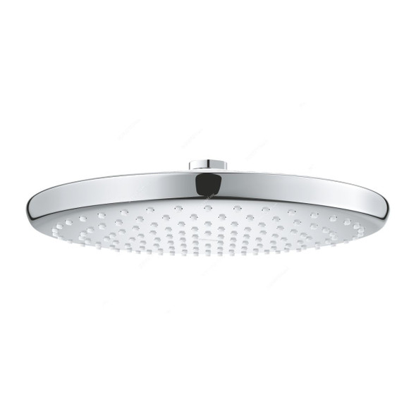 Grohe 1 Spray Shower Head, 2666600F, Tempesta 250, Metal, 250MM Dia, 6.6 Ltrs/Min, Starlight Chrome Finish