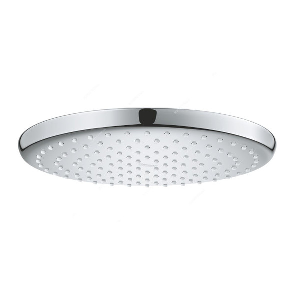 Grohe 1 Spray Shower Head, 2666600F, Tempesta 250, Metal, 250MM Dia, 6.6 Ltrs/Min, Starlight Chrome Finish