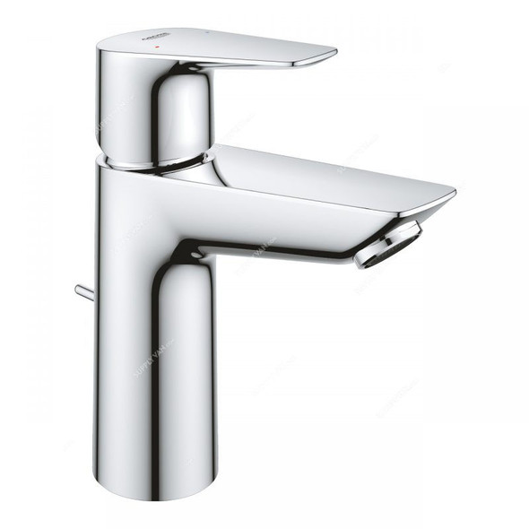 Grohe Single Lever Medium Basin Mixer, 2375810F, BauEdge, Metal, 5.7 Ltrs/Min, Starlight Chrome Finish