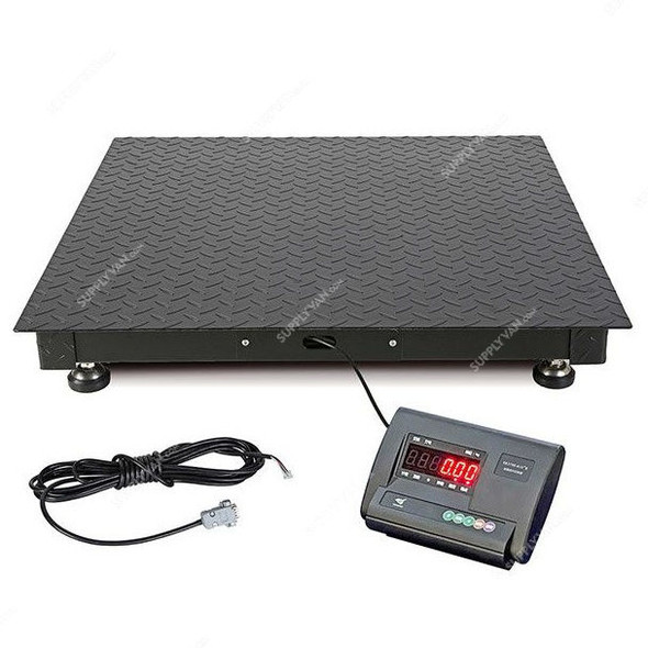 Yaohua Warehouse Weighing Floor Scale, A12-T6, 1.5 x 1.5 Mtrs Platform Size, 5 Ton Weight Capacity