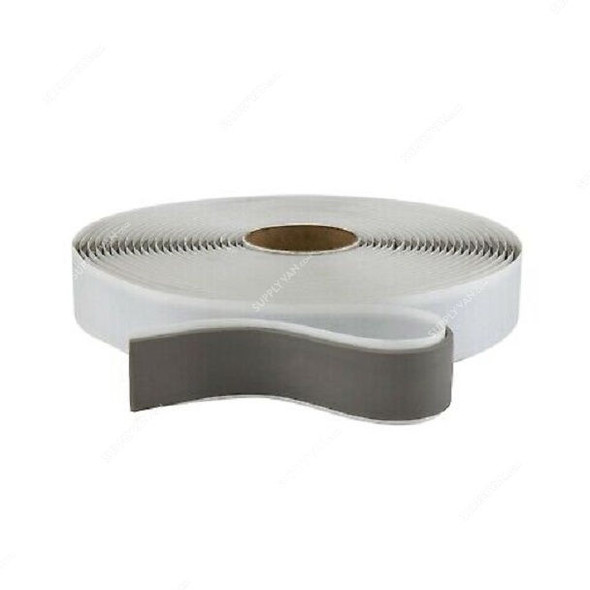 Double Sided Sealant Tape, Butyl Rubber, 3MM Thk, 9MM Width x 7 Mtrs Length, Grey