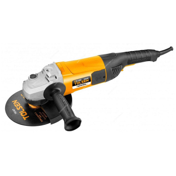 Tolsen Angle Grinder, 79526, M14, 3000W, 230MM Disc Dia