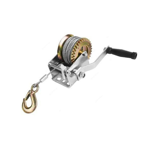 Tolsen Hand Winch, 62453, 2000 Lbs