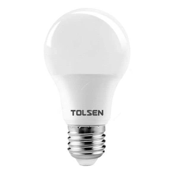 Tolsen LED Bulb, 60203, 9W, 810 LM, E27, Daylight, 6500K