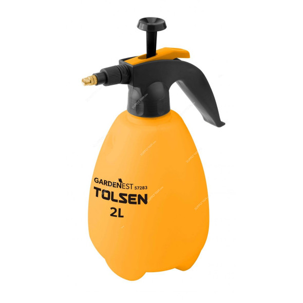 Tolsen Garden Sprayer, 57283, Polyethylene, 2.0 Bar, 2 Ltrs