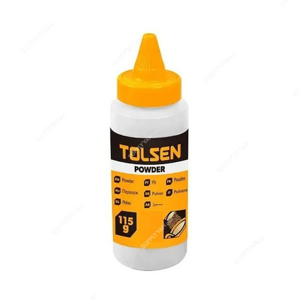 Tolsen Chalk Powder, 42019, 225GM, White