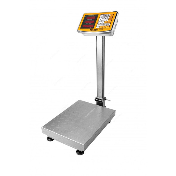 Tolsen Electronic Platform Scale, 35201, 100 Kg Weight Capacity