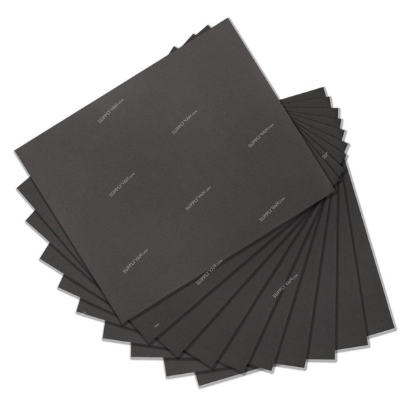 Tolsen Wet Abrasive Paper Sheet, 32418, Grit 1500, 230MM Width x 280MM Length, 10 Pcs/Pack