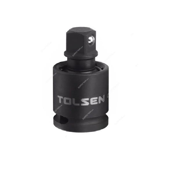 Tolsen Impact Universal Joint, 18288, Chrome Molybdenum, 6 Point, 1/2 Inch Drive Size