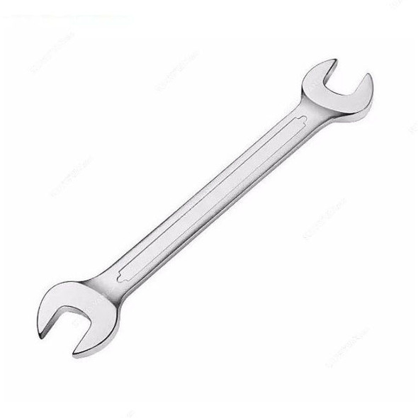 Tolsen Double Open End Spanner, 15860, Chrome Vanadium Steel, 24 x 27MM 