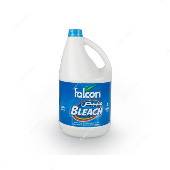 Falcon Liquid Bleach, THPDI007, 1 Gallon, 6 Pcs/Pack