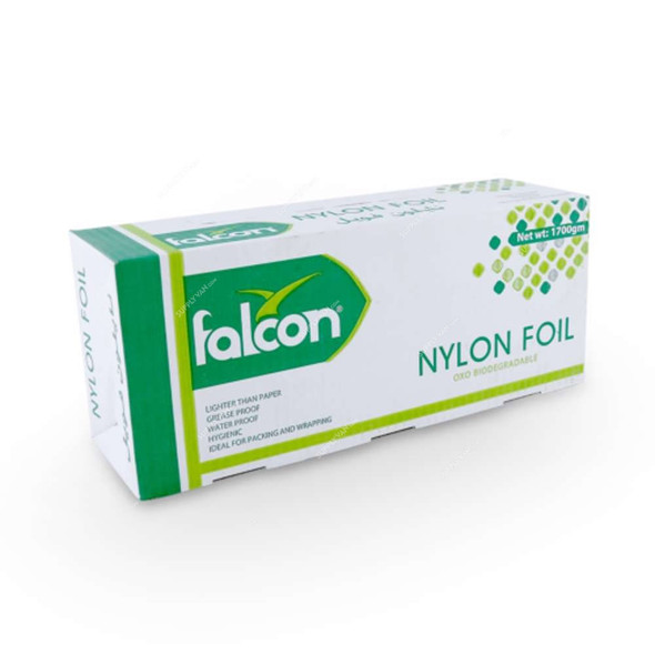 Falcon Bio-Degradable Nylon Foil, TBDPP026, HDPE, 35.5CM Width x 56CM Length, 1.7 Kg, 10 Roll/Pack