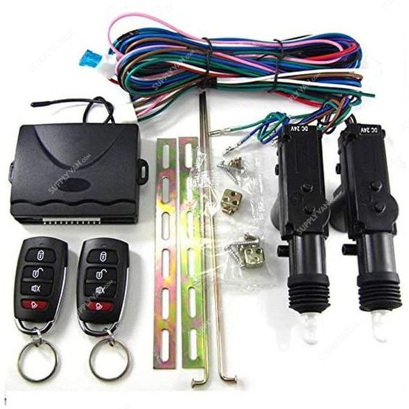 Remote Control Car Central Locking Kit, Black, 8 Pcs/Kit