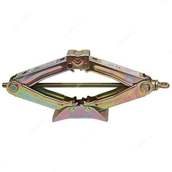 Car Scissor Jack, 1 Ton, Metal, Gold