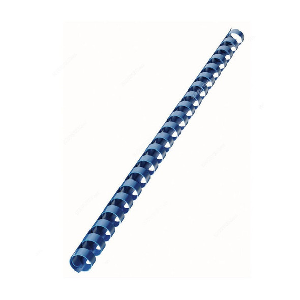 Spiral Binding Comb, Plastic, 14MM, Blue, 100 Pcs/Pack