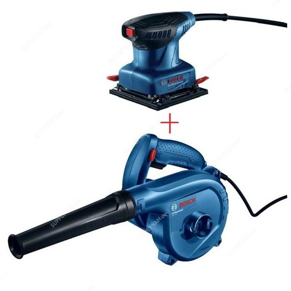 Bosch Professional Orbital Sander And Blower Set, GSS-140+GBL-620, 2 Pcs/Set