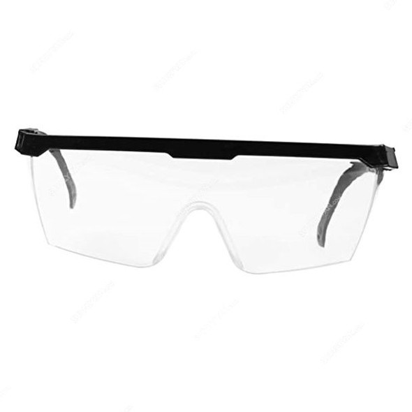 Safety Spectacle, Polycarbonate, Clear/Black