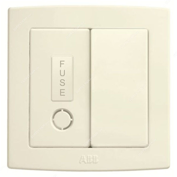 ABB Fused Connection Unit, AC506-82, Concept BS, 13A, Ivory White