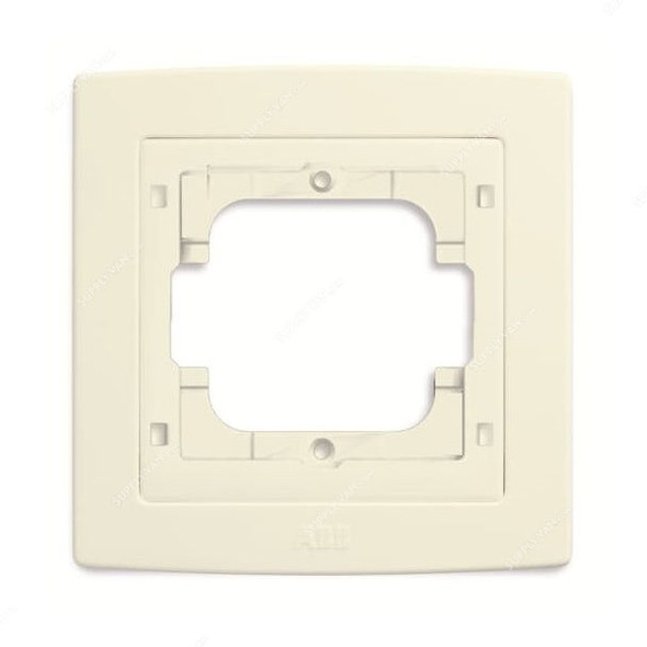 Abb Adapter Plate For Busch-Jaeger, AC503-82, Concept BS, Thermoplastic, IP20, 1 Gang, Ivory White