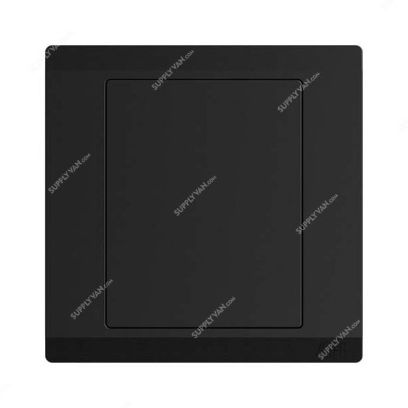 Abb Electrical Blank Wall Plate, BL504-885, lnora, 1 Gang, Starry Black