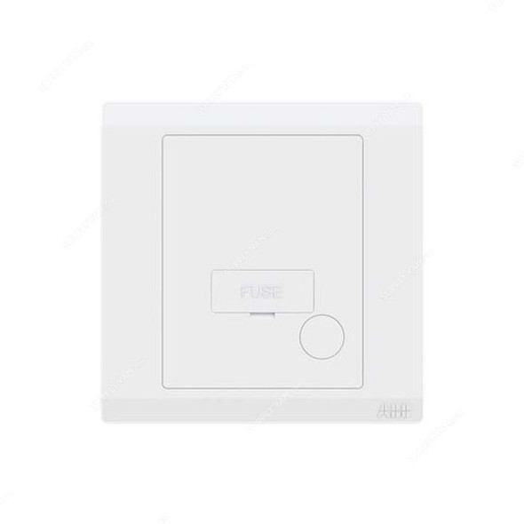 Abb Fused Connection Unit With Flex Outlet, BL506, lnora, 250V, 13A, White