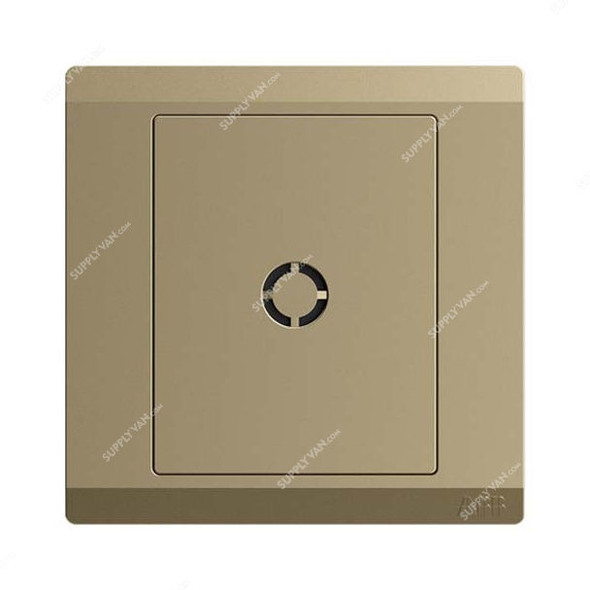 Abb Flex Outlet Socket, BL120-PG, lnora, 250V, 20A, Royal Gold