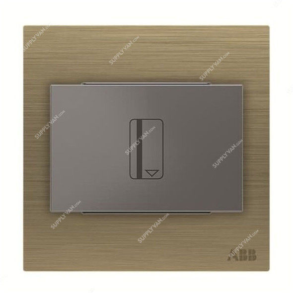 ABB Electronic Card Switch With Timmer, AM40544-AG, Millenium, 16A, Antique Gold