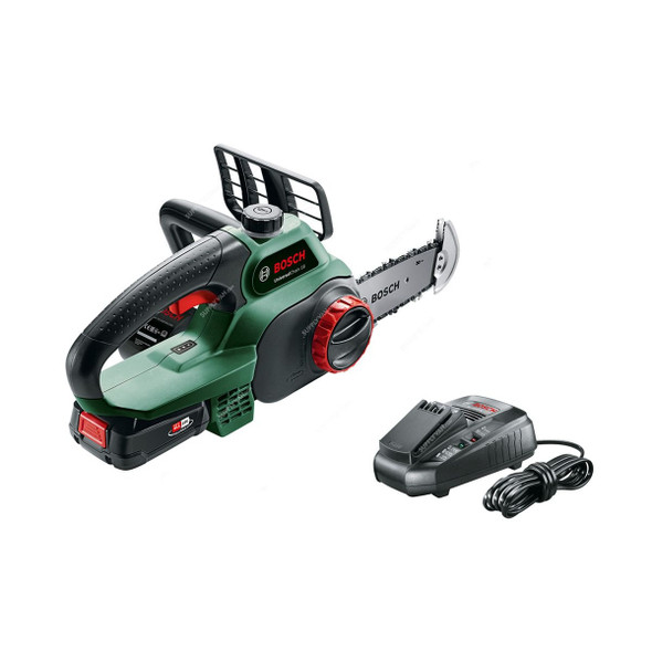 Bosch UniversalChain 18 Cordless Chainsaw, 18V, 20CM Chain Length