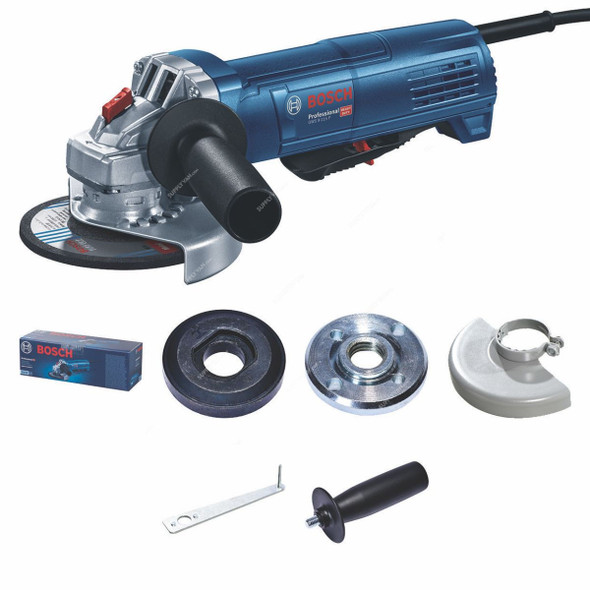 Bosch Professional Angle Grinder, GWS-9-100-P, 900W, M10, 100MM Disc Dia