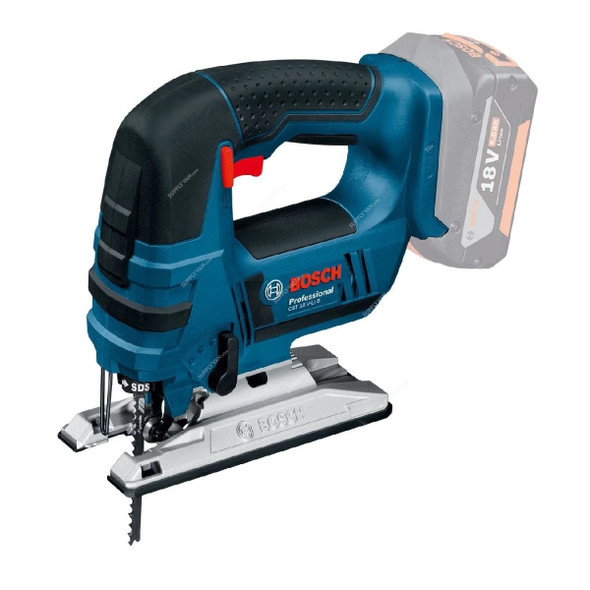 Bosch Professional Cordless Jigsaw, GST-18V-LI-B, 18V, 120MM Cutting Depth