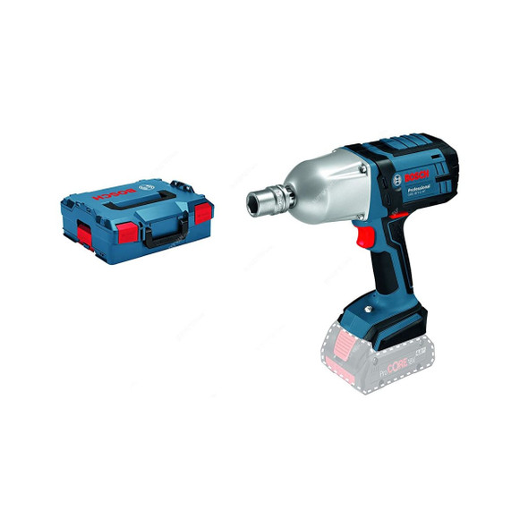 Bosch Professional Cordless Impact Wrench, GDS-18V-400, 18V, M10-M20, 400 Nm